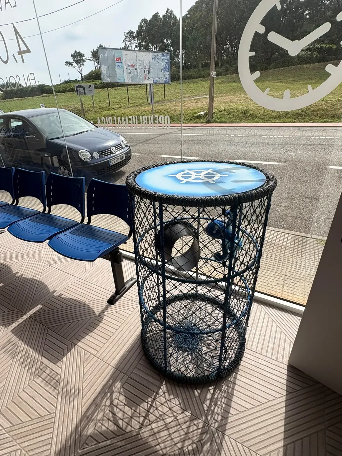 Centro de pago con tarjeta en el local